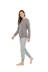 MOD Women Round Neck Pajama Set